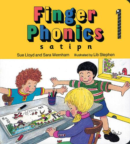 Finger Phonics: s, a, t, i, p, n (Jolly Phonics)