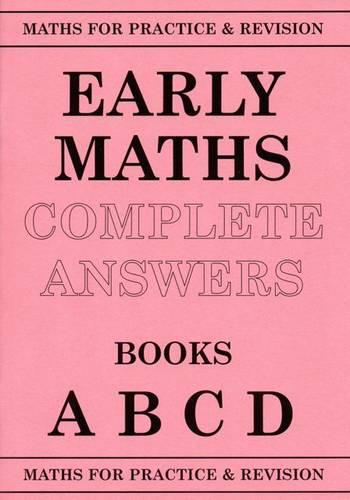 Maths for Practice and Revision: Early Maths Answers ABCD