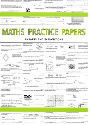 Maths Practice Papers for Senior School Entry - Answers and Explanations