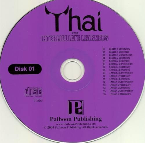 Thai for Intermediate Learners. 2 audio CDs only