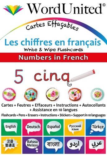 Numbers in French: Write & Wipe Flashcards