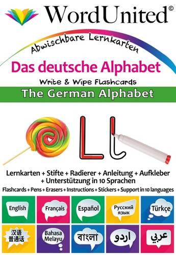 The German Alphabet: Write & Wipe Flashcards