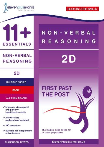 11+Essentials Non-Verbal Reasoning 2D Book 1