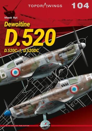 Dewoitine D.520: D.520C-1, D.520DC (Top Drawings)