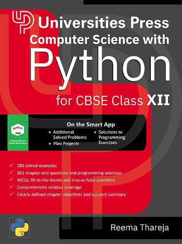 Computer Science with Python for CBSE Class XII (CBSE Higher Secondary)