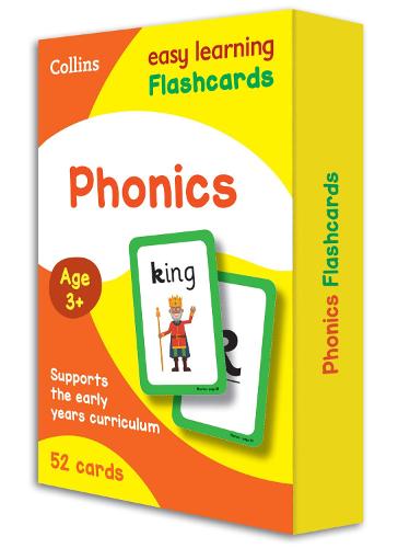 Phonics Flashcards (Collins Easy Learning Preschool)