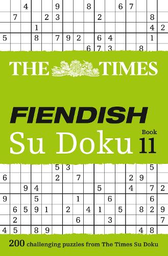 The Times Fiendish Su Doku Book 11 (Times Mind Games)