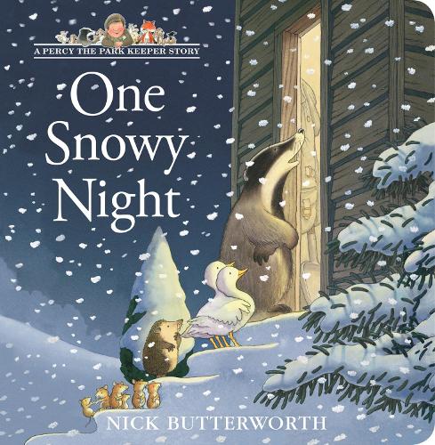 One Snowy Night: Board book edition of this much-loved, bestselling illustrated children�s picture book - perfect for the youngest fans of Percy the Park Keeper! (A Percy the Park Keeper Story)