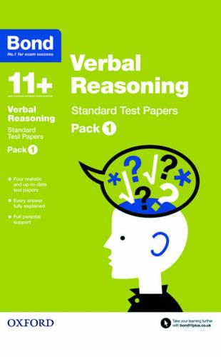Bond 11+: Verbal Reasoning Standard Test Papers: Pack 1