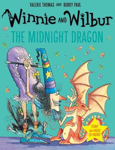 Winnie and Wilbur: The Midnight Dragon (Paperback & CD)