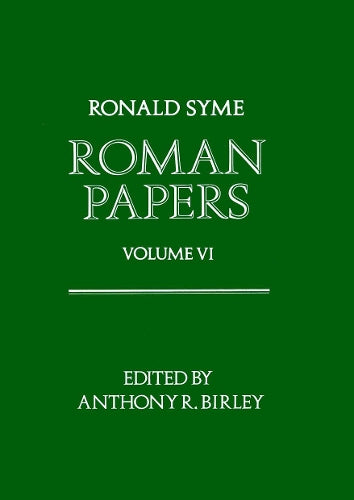 Volume VI: 006 (Roman Papers)