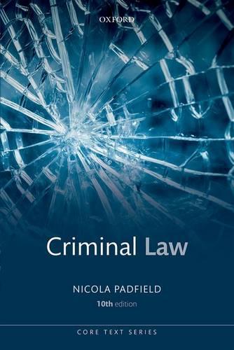 Criminal Law 10/e (Core Texts Series)