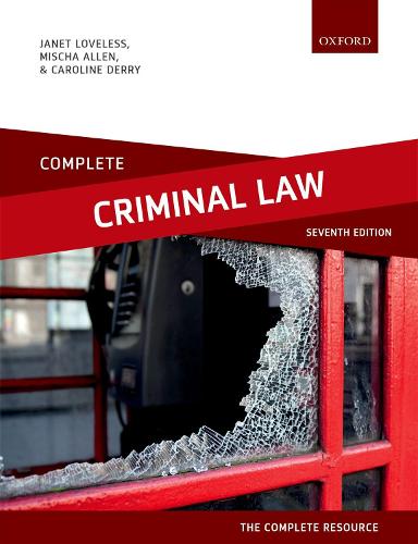 Complete Criminal Law: Text, Cases, and Materials