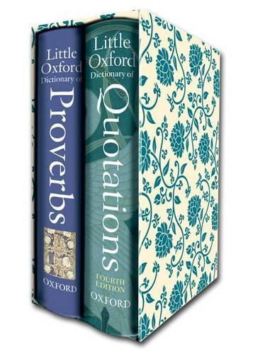 Little Oxford Gift Box: Little Oxford Dictionary of Quotations; Little Oxford Dictionary of Proverbs