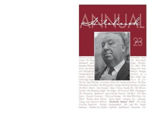 Hitchcock Annual: Volume 23
