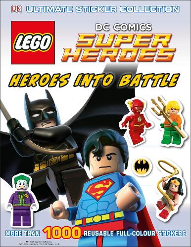 LEGO DC Super Heroes Heroes Into Battle Ultimate Sticker Collection