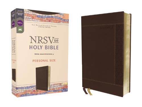 NRSVue, Holy Bible, Personal Size, Leathersoft, Brown, Comfort Print: New Revised Standard Version, Personal Size, Dark Brown, Leathersoft, Comfort Print