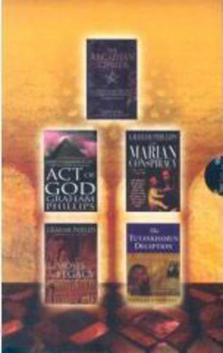 The Bible Codes: Act of God; The Arcadian Cipher; The Moses Legacy, The Tutankhamun Deception; The Marian Conspiracy