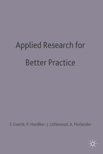 Applied Research for Better Practice (Practical Social Work Series)