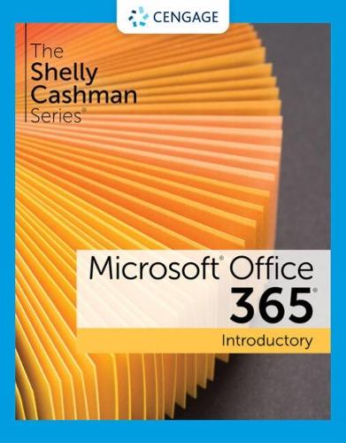 The Shelly Cashman Series� Microsoft� 365� & Office� 2021 Introductory (Mindtap Course List)