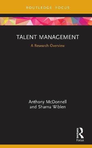 Talent Management: A Research Overview (State of the Art in Business Research)