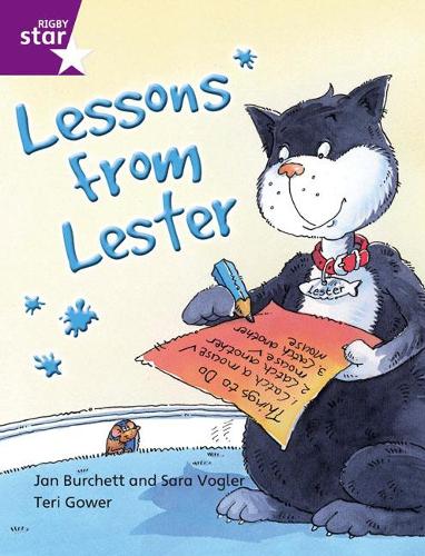 Rigby Star Independent Year 2 Purple Fiction: Lessons from Lester Single: Purple Level Fiction