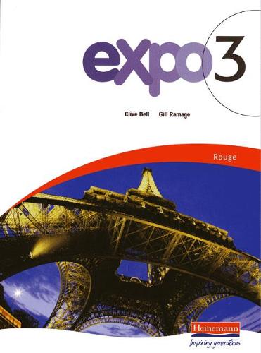 Expo 3 Rouge Pupil Book (Expo 11-14)