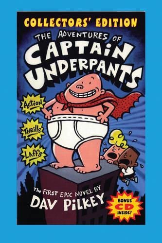 The Adventures of Captain Underpants Collectors' Editon with CD