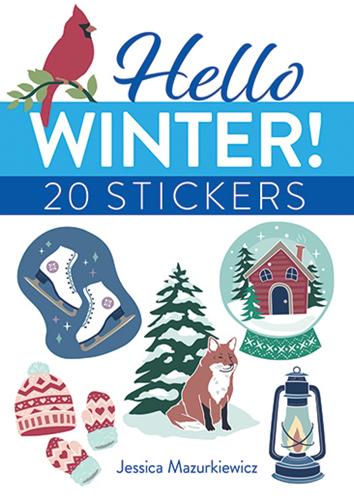 Hello Winter! Stickers (Dover Sticker Books)