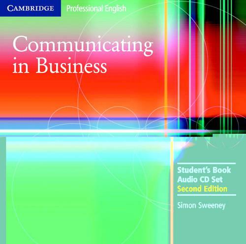 Communicating in Business Audio CD Set (2 CDs) (Cambridge Professional English)