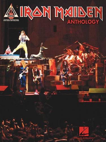 IRON MAIDEN ANTHOLOGY GUITAR TAB GUITAR RECORDED VERSIONS BOOK