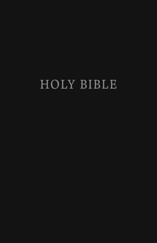 KJV, Pew Bible, Large Print, Hardcover, Black, Red Letter Edition (Bible Kjv)