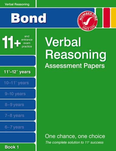 Bond Fifth Papers in Verbal Reasoning: Fifth Papers in Verbal Reasoning 11-12+ Years (Bond Assessment Papers)