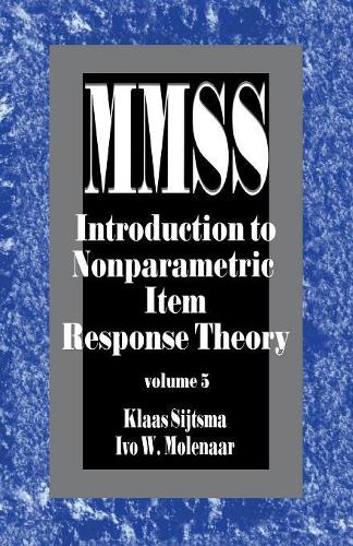 Introduction to Nonparametric Item Response Theory: 5 (Measurement Methods for the Social Science)