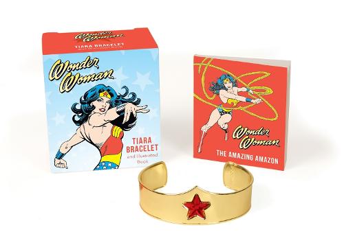 Wonder Woman Bracelet and Illustrated Book (Running Press Mini Kit & Book)