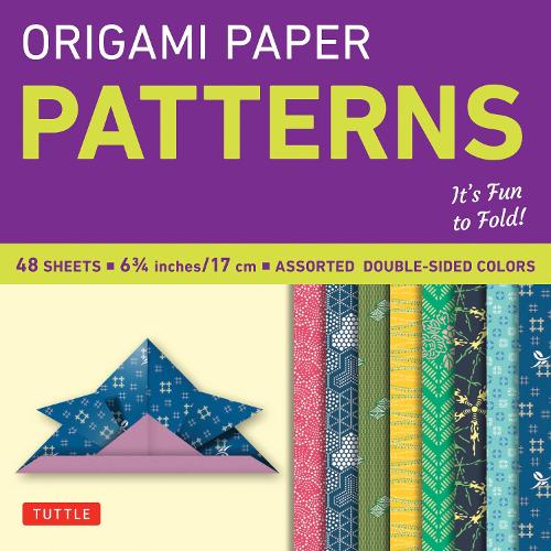 Origami Paper Patterns 6 3/4&#34; 48 Sheets (Origami Paper Packs)