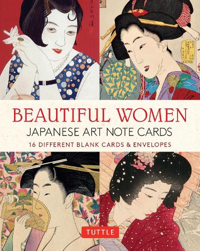 Beautiful Women in Japanese Art Note Cards: 16 Different Blank Cards & Envelopes