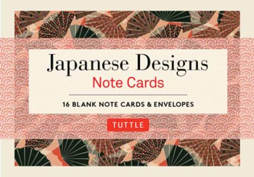 Japanese Designs Note Cards: 16 Different Blank Cards & Envelopes: 16 Different Blank Cards & 17 Envelopes: 16 Different Blank Cards with 17 Patterned Envelopes
