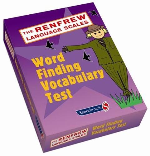 Word Finding Vocabulary Test Revised Edition