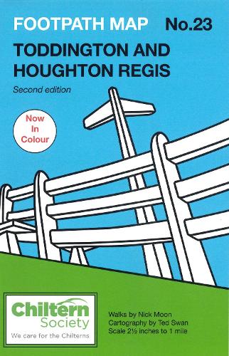 Map 23 Footpath Map No. 23 Toddington and Houghton Regis: Second Edition - In Colour (Chiltern Society Footpath Maps)