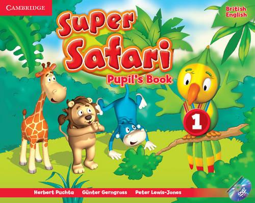 Super Safari Level 1 Pupil's Book with DVD-ROM (Super Minds)