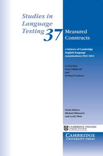 Measured Constructs (Studies in Language Testing)