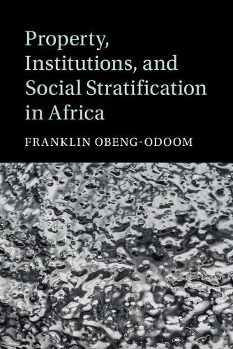Property, Institutions, and Social Stratification in Africa (Cambridge Studies in Stratification Economics: Economics and Social Identity)