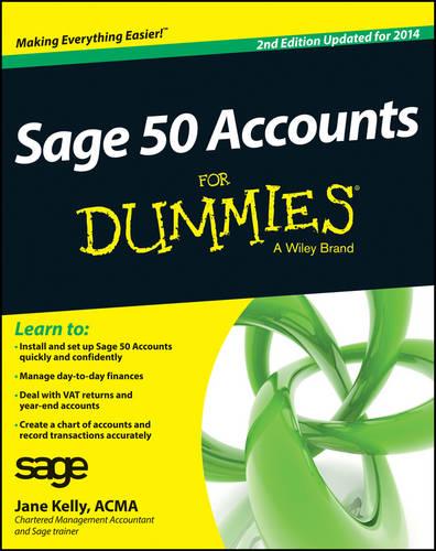 Sage 50 Accounts For Dummies 2014