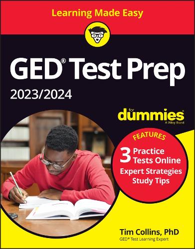 GED Test Prep 2023/2024 For Dummies with Online Practice (For Dummies (Career/education))