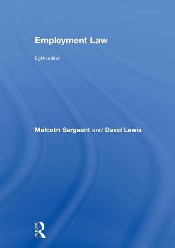 Employment Law: Eighth edition