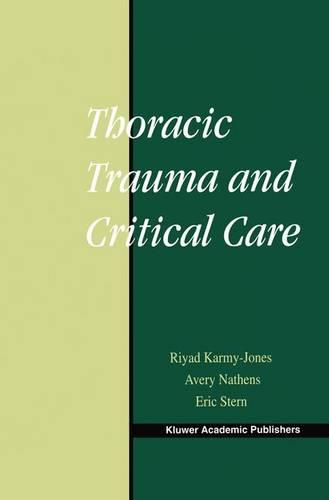 Thoracic Trauma and Critical Care