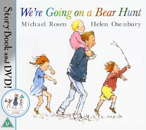 We're Going on a Bear Hunt (Book & DVD)