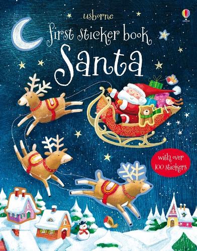 Santa (Usborne First Sticker Books)