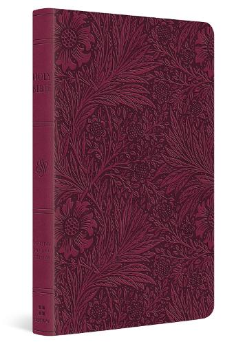 ESV Large Print Value Thinline Bible (Trutone, Raspberry, Floral Design): Esv Value Thinline Bible Trutone, Raspberry, Floral Design